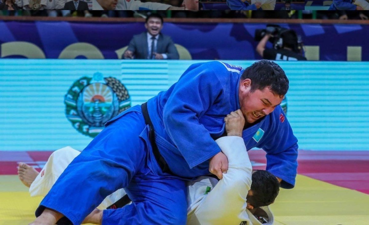Казахстанский дзюдоист Ерасыл Кажыбаев вышел в финал Grand Slam в Астане