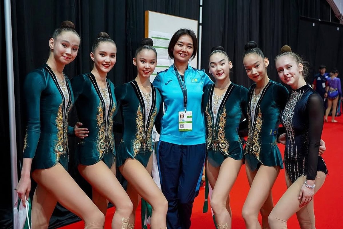 Казахстанские гимнастки произвели фурор на чемпионате Азии