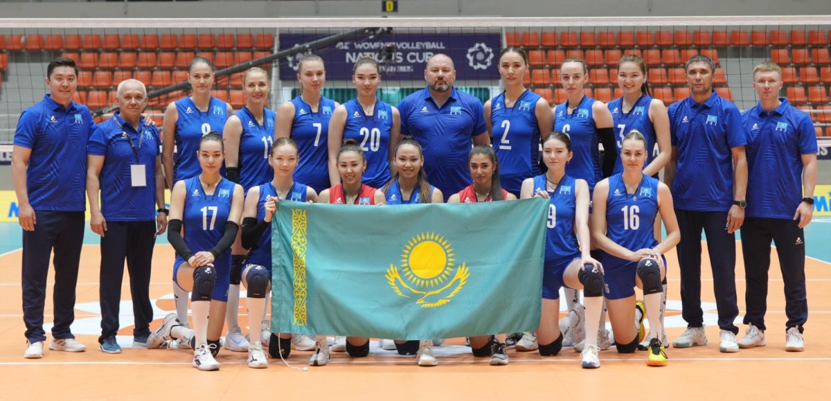 Казахстан вышел в полуфинал Кубка наций ЦА по волейболу