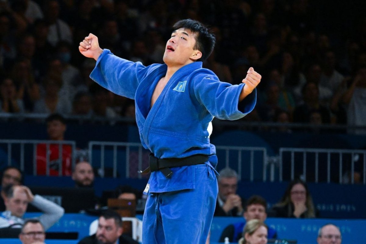 Гусман Кыргызбаев вышел в 1/4 финала чемпионата мира по дзюдо