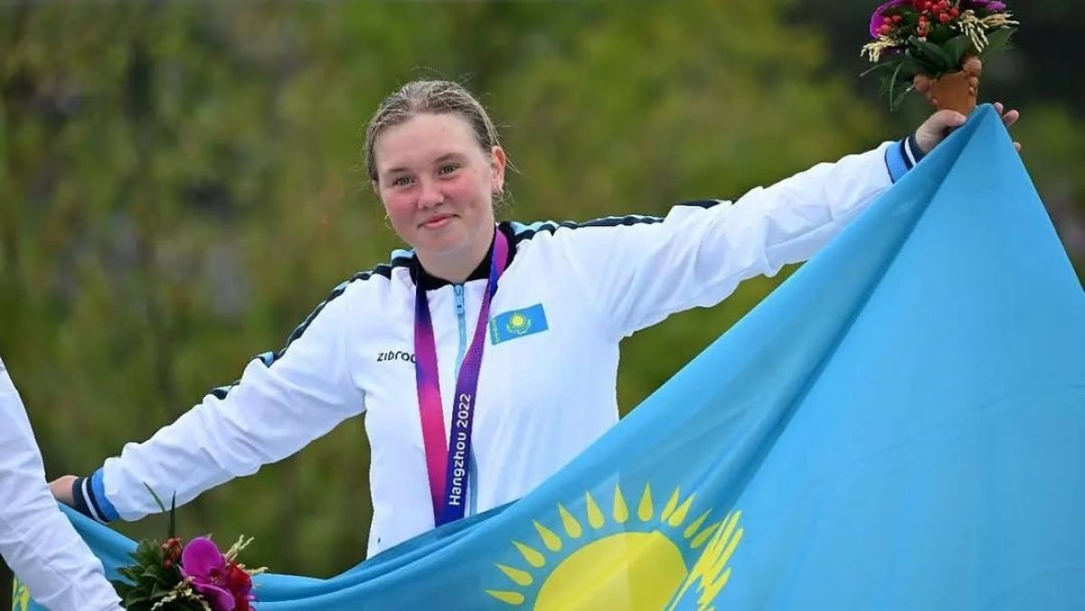 Казахстан завоевал первую медаль на ЧА по гребному слалому