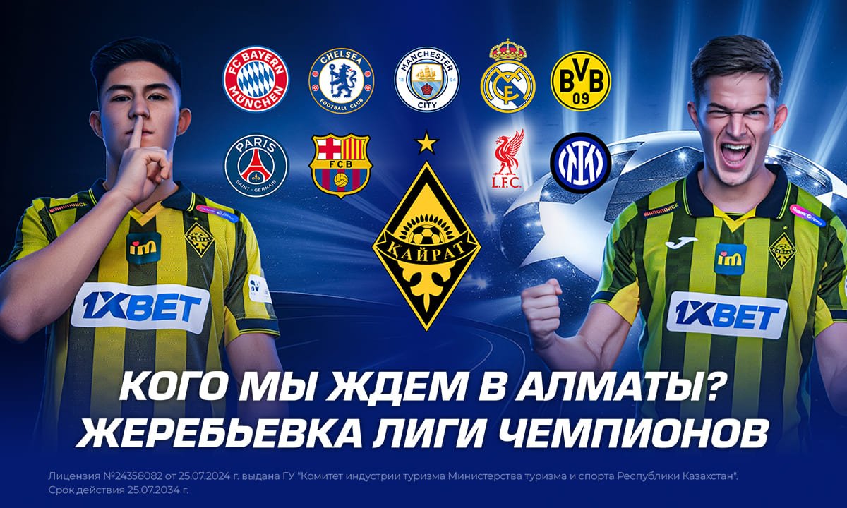Кого мы ждем в Алматы? Жеребьевка Лиги Чемпионов