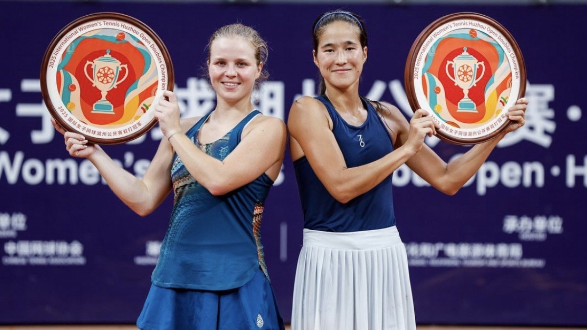 Жибек Куламбаева выиграла первый титул WTA в парном разряде