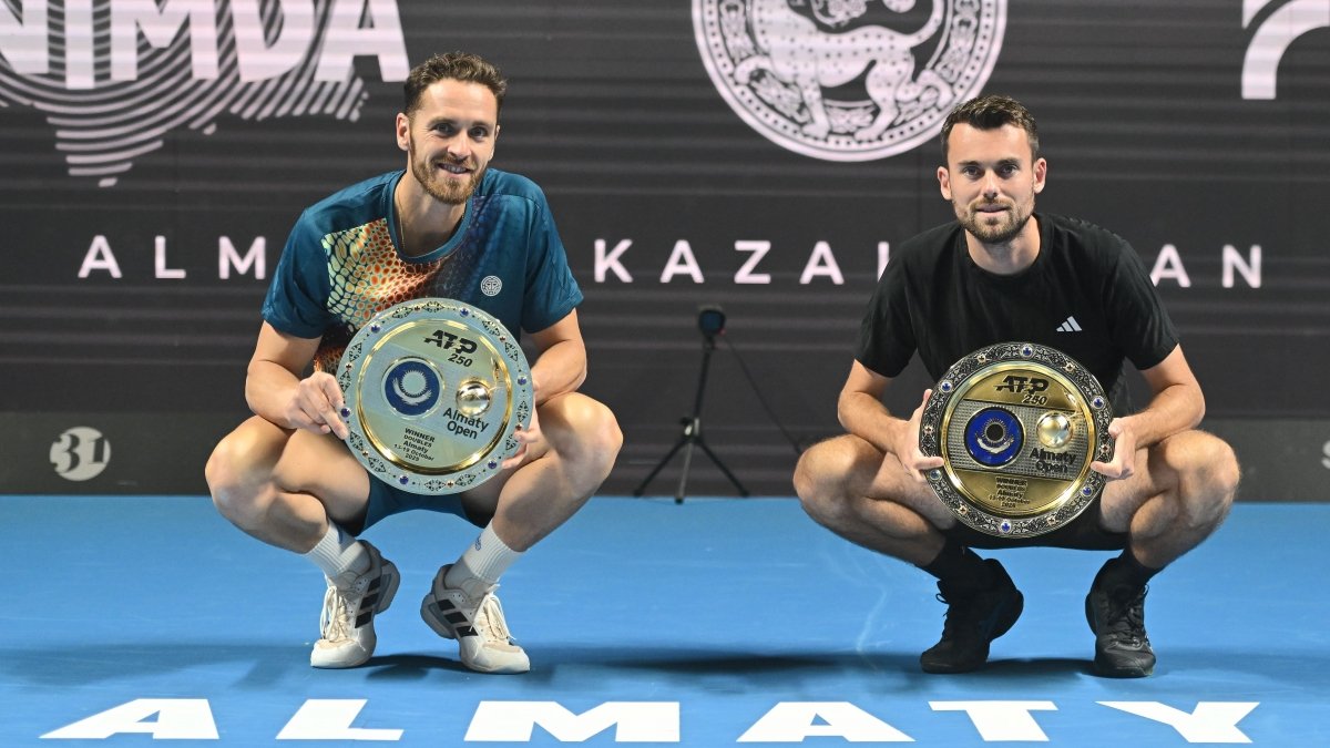 Almaty Open: французские теннисисты стали чемпионами турнира