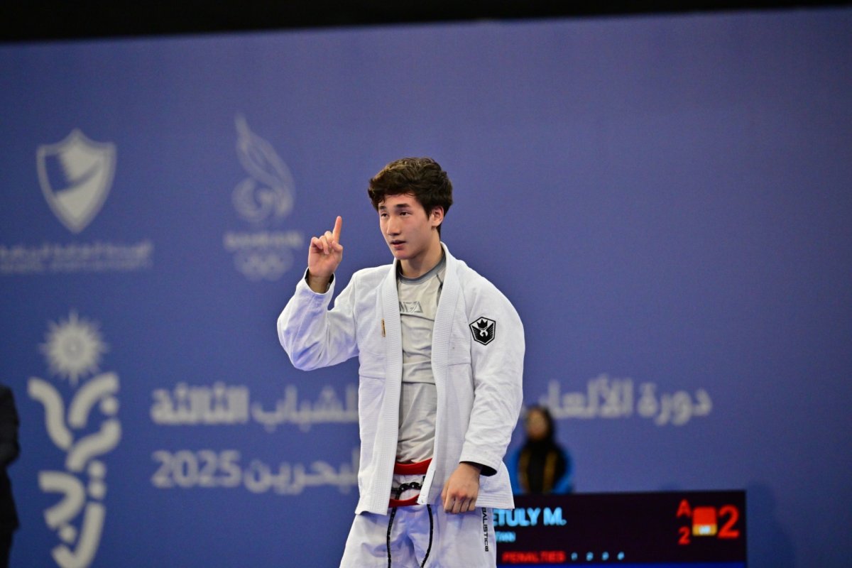 Казахстан завоевал две медали в джиу-джитсу