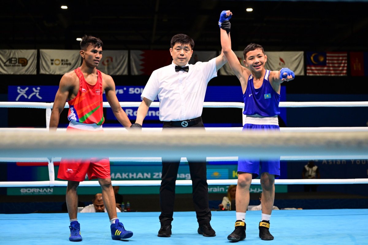 Бокс на юношеских Азиатских играх: Жумагали Нурмахан принес Казахстану «золото»