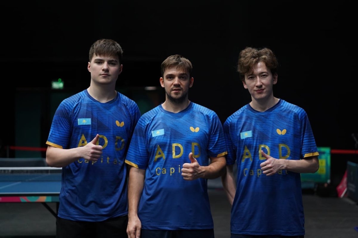 Казахстан завоевал "золото" Игр исламской солидарности в настольном теннисе