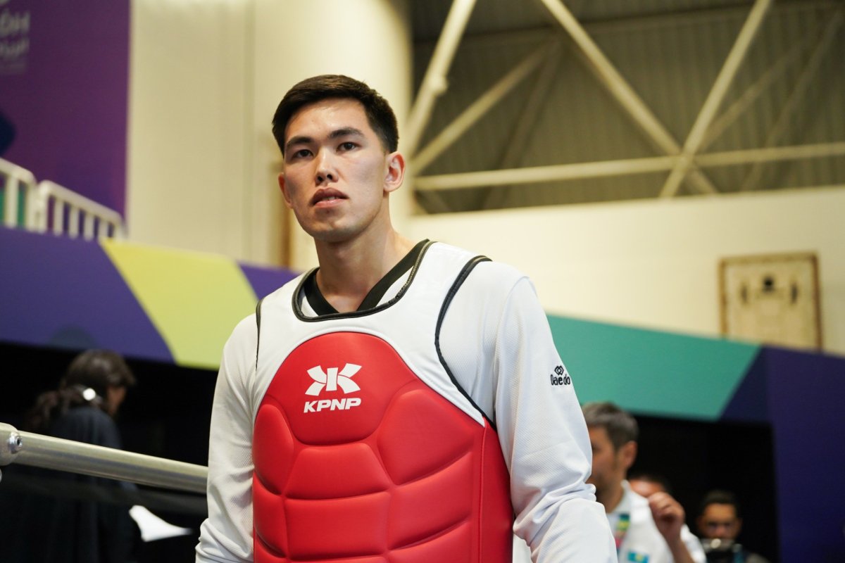 Казахстанец завоевал серебро на Играх исламской солидарности по таеквондо