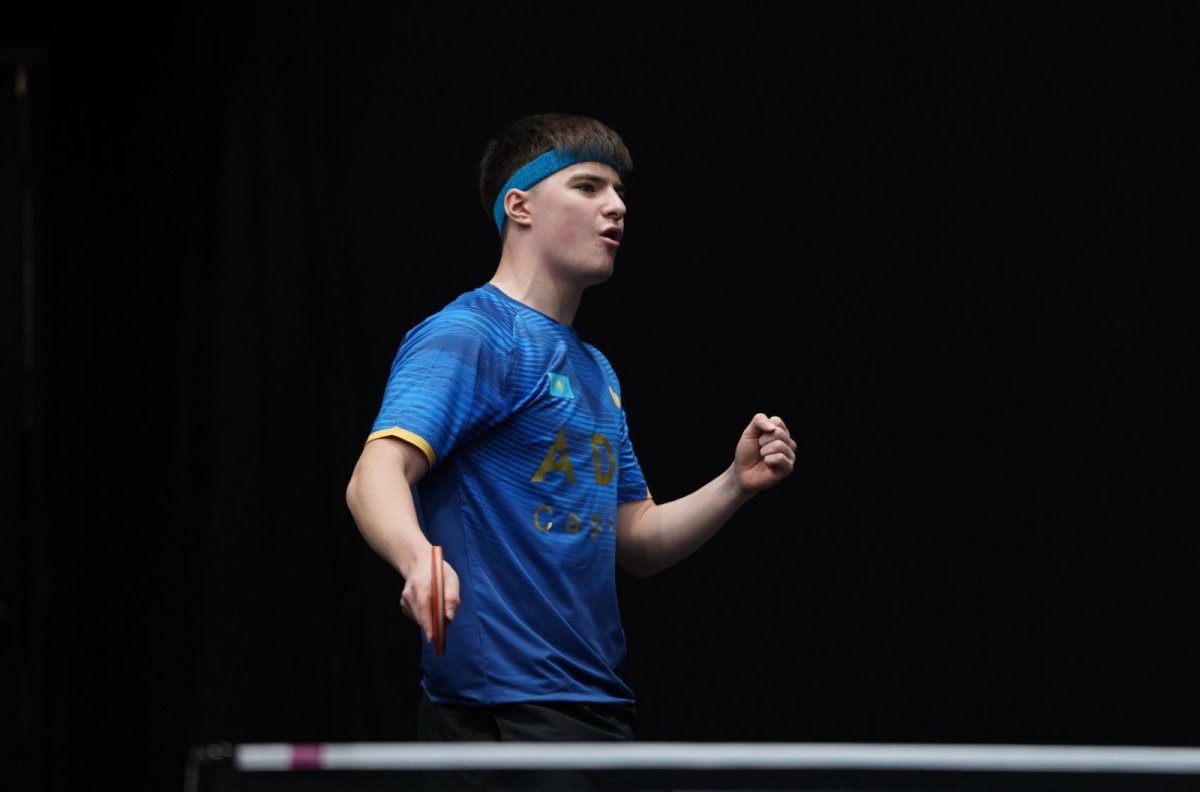 ЧМ по настольному теннису U19: стали известны первые соперники Курмангалиева