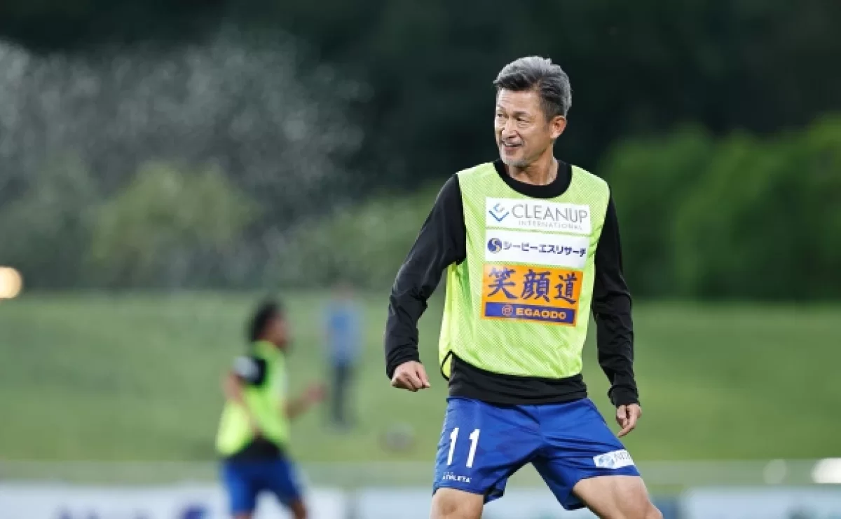 Японский форвард намерен продолжить карьеру в 58 лет