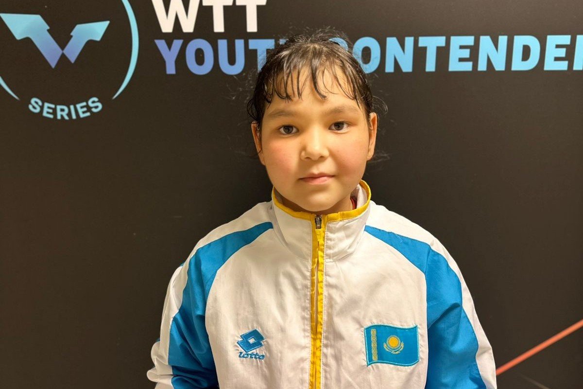 Юная казахстанка завоевала бронзу на WTT Youth Contender