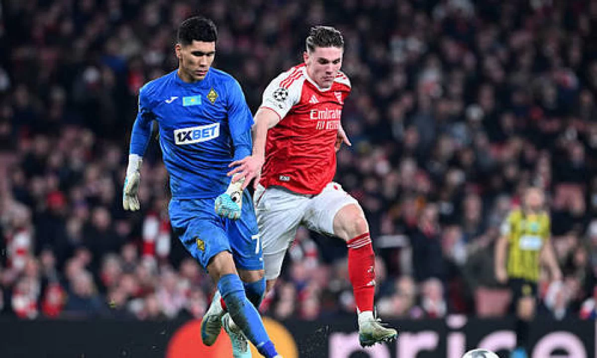 Анарбеков прокомментировал матч «Арсенал»-«Кайрат» эмоциональным постом