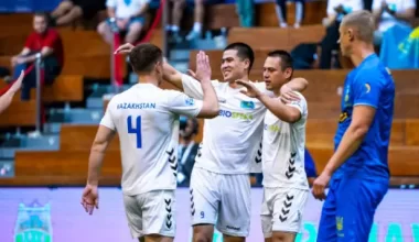 Казахстан добился исторического успеха на чемпионате Европы по мини-футболу