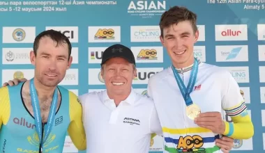 Чемпионат Азии по велоспорту: "Астана" одержала двойную победу