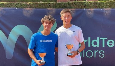 Казахстанские юниоры выиграли турниры ITF Juniors в парном разряде