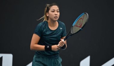 Зарина Дияс вышла в 1/4 финала теннисного турнира в Японии