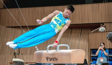 Казахстанские гимнасты пробились в финал этапа Кубка вызова