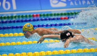 Казахстан занял второе место в общем зачёте ЧА по водным видам спорта