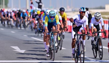 Сборная Казахстана по велоспорту на шоссе завершила выступление на юношеской Азиаде