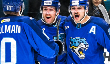 Третья победа подряд: «Барыс» поднялся на 7-е место в КХЛ