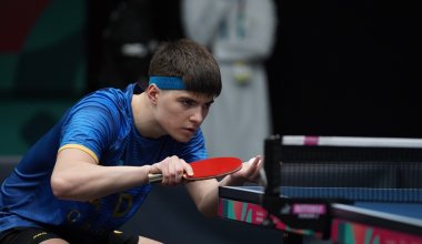 Алан Курмангалиев вышел в 1/4 финала ЧМ по настольному теннису