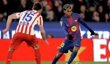 «Барселона» вырвала волевую победу над «Атлетико» в матче Ла Лиги