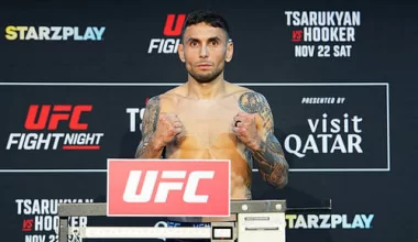 Экс-соперник Алмабаева проведёт бой с бойцом, победившим двух казахстанцев в UFC