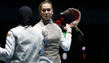 София Актаева представит Казахстан на этапе Кубка мира по фехтованию