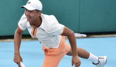 Зангар Нурланулы вошёл в историю на юниорском турнире в Австралии