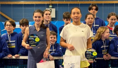 Казахстанка вышла в финал престижного турнира Tennis Europe во Франции