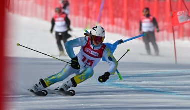 Казахстанская горнолыжница вошла в десятку лучших на турнире FIS в Германии