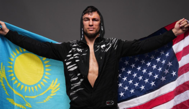 Казахстанец нокаутировал американца в первом раунде на UFC Fight Night