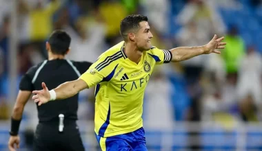 Роналду помог «Аль-Насру» разгромить соперника и возглавить таблицу чемпионата